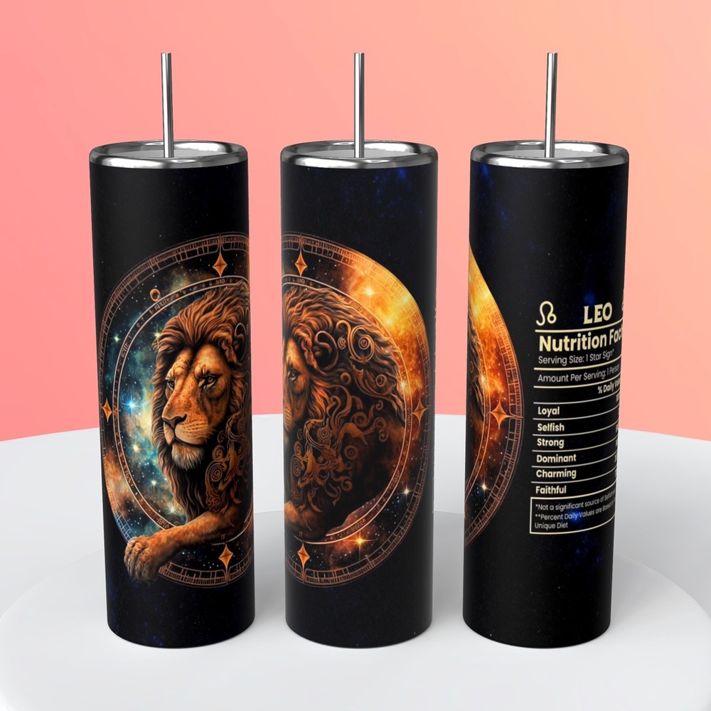 Zodiac sign Leo 20 oz tumbler